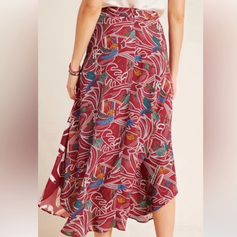 FARM Rio Colorful Abstract Maxi Skirt - Picture 2 of 7